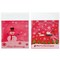 Wrapables Transparent Self-Adhesive 4" x 4" Candy and Cookie Bags, Favor Treat Bags for Christmas Parties and Holidays (200pcs)